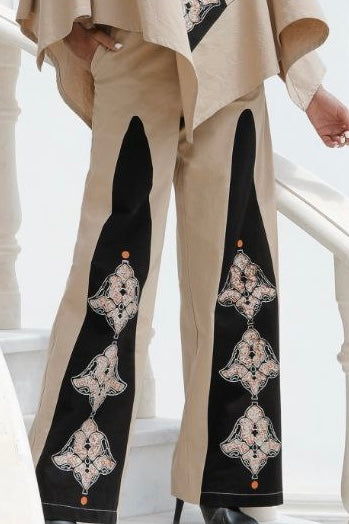 Hand-painted Trousers(Goldasteh)