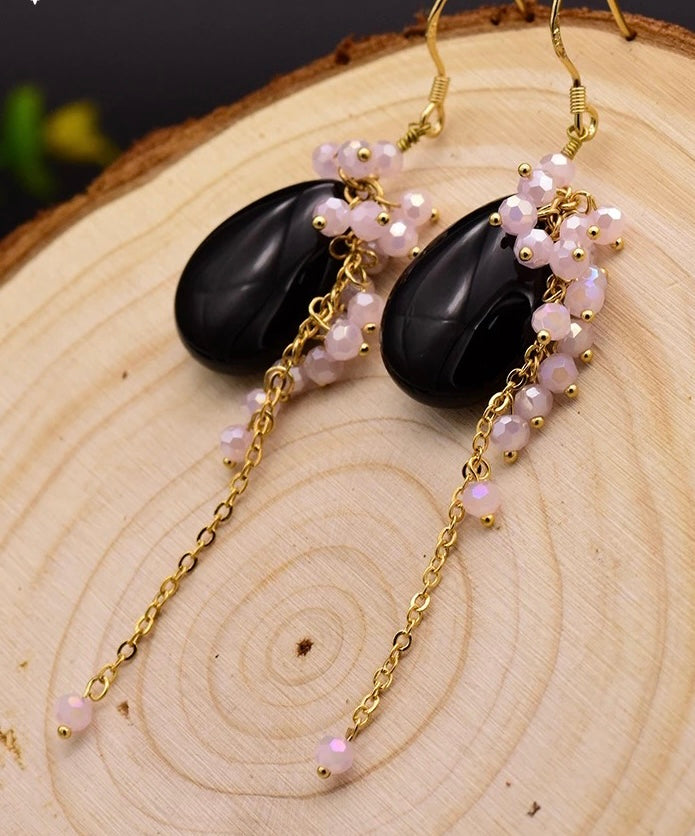 Black Onyx Earrings