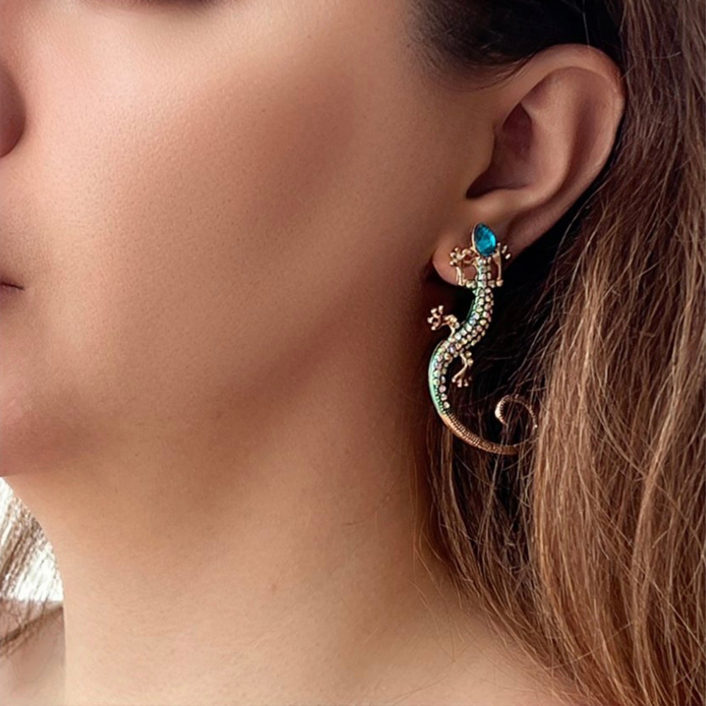 Lizard Earrings