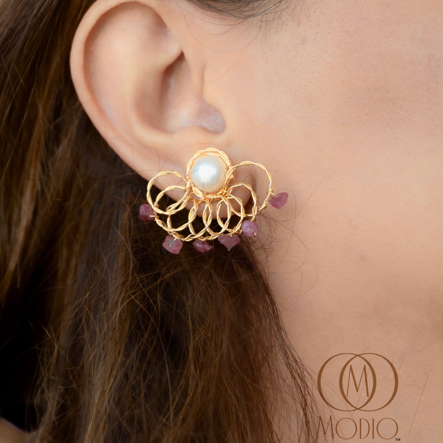 Tourmaline Stud Earrings