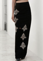 Hand-painted maxi skirt(Safavi)