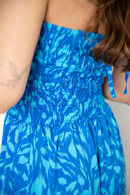 Santorini Breeze Maxi Dress