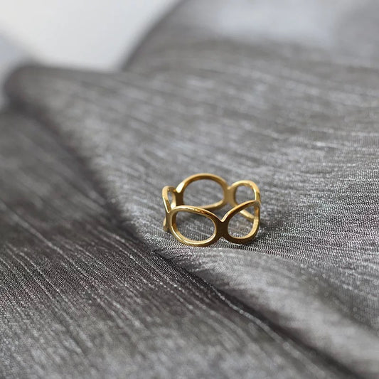 Gold plated Ring size3