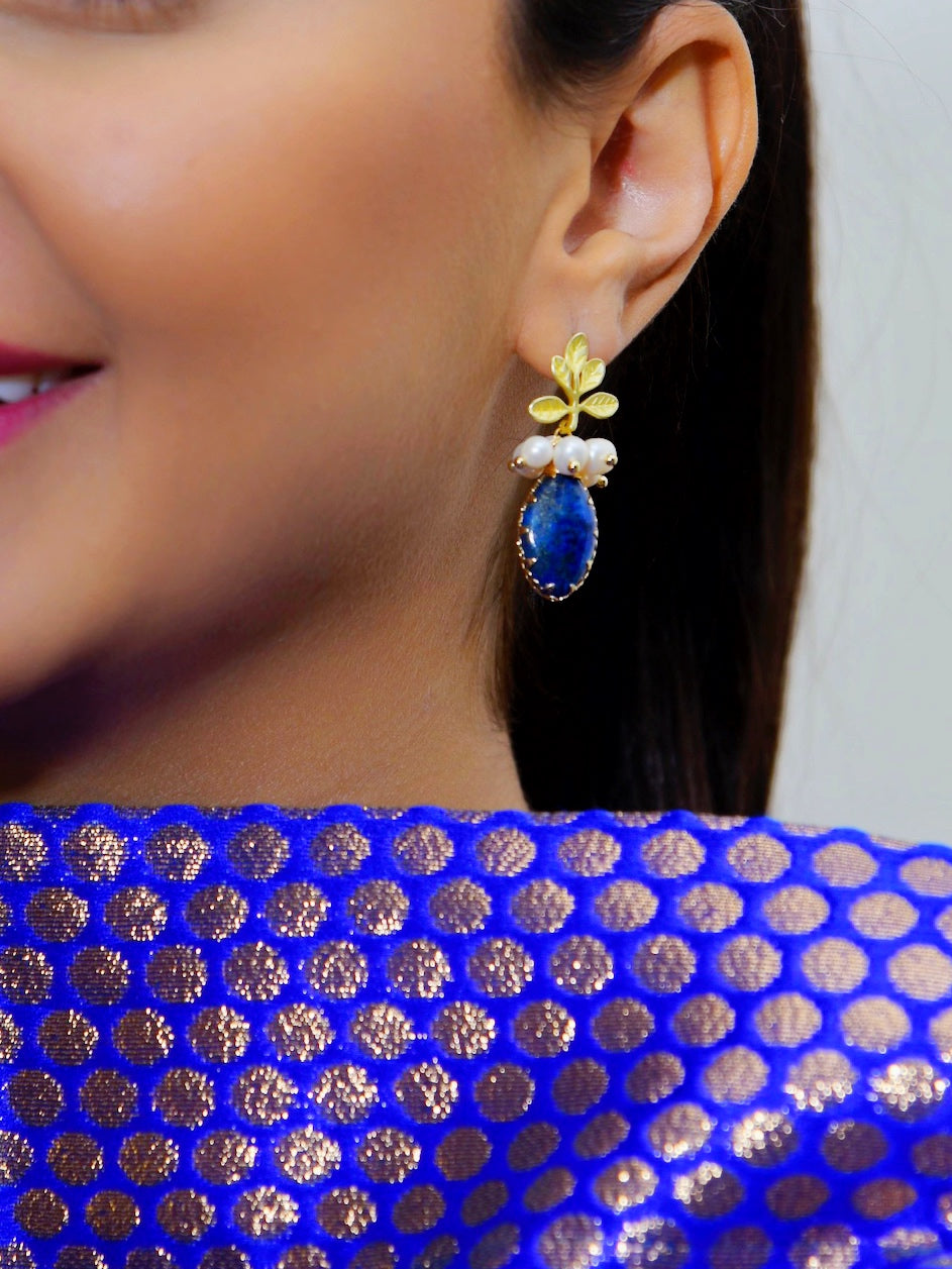 Lapiz lazuli earrings