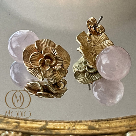 Crystal Water-drop Earrings
