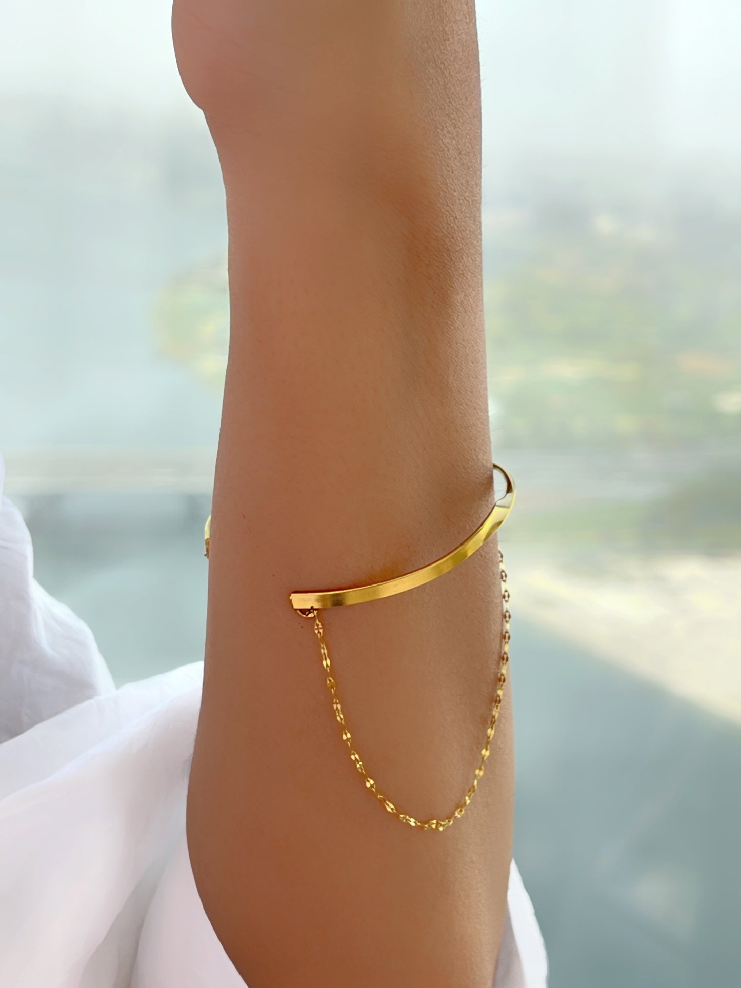 Double layers bangles