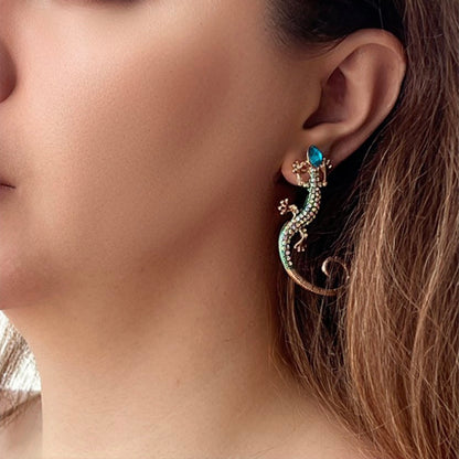 Lizard earring