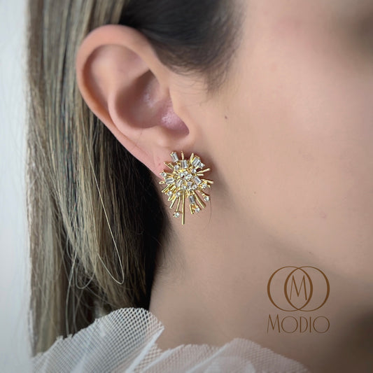 Fireworks earring