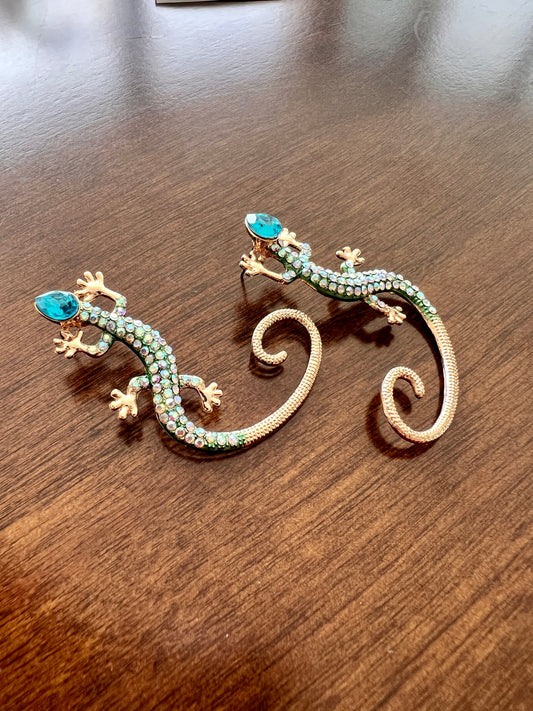 Lizard Earrings