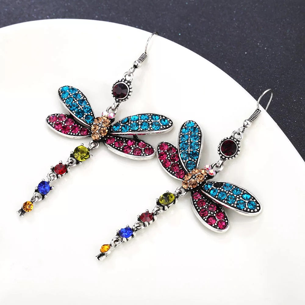 Dragonfly earrings