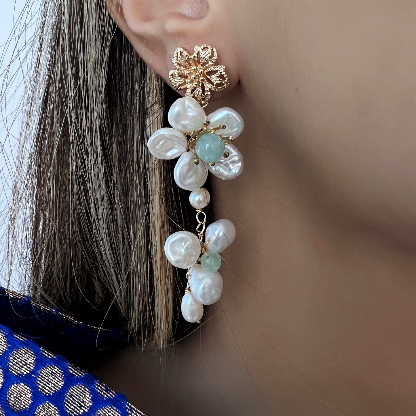 Asymmetric earrings